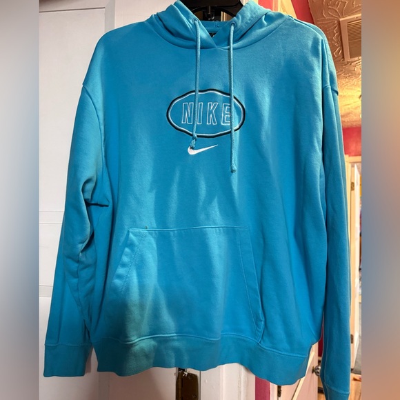 Nike Tops - Nike Women’s Blue Hoodie Sweater